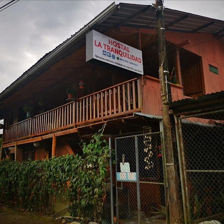 La Tranquilidad Hostel Mindo Bagian luar foto